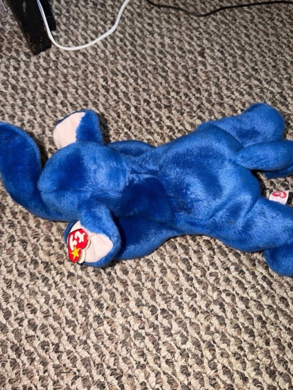 Super Snuggle Baby               Large Plush Ty Elephant